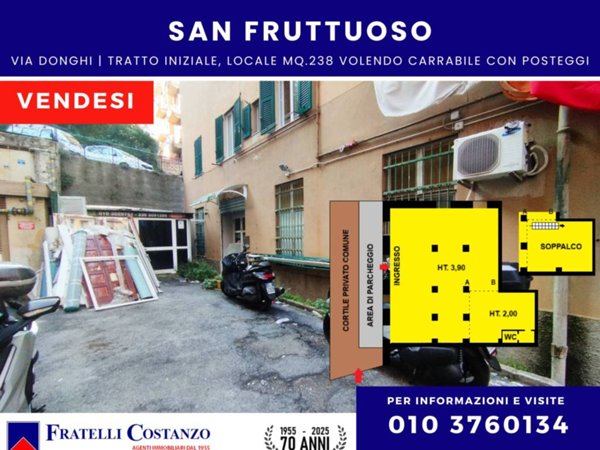 negozio in vendita a Genova in zona San Fruttuoso