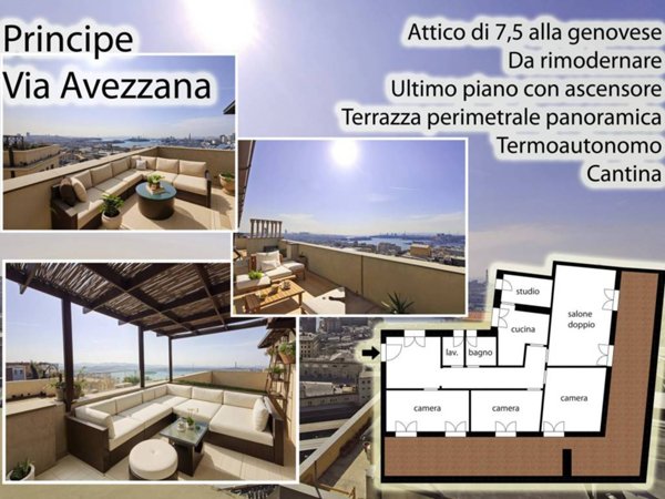 appartamento in vendita a Genova in zona Lagaccio / Granarolo