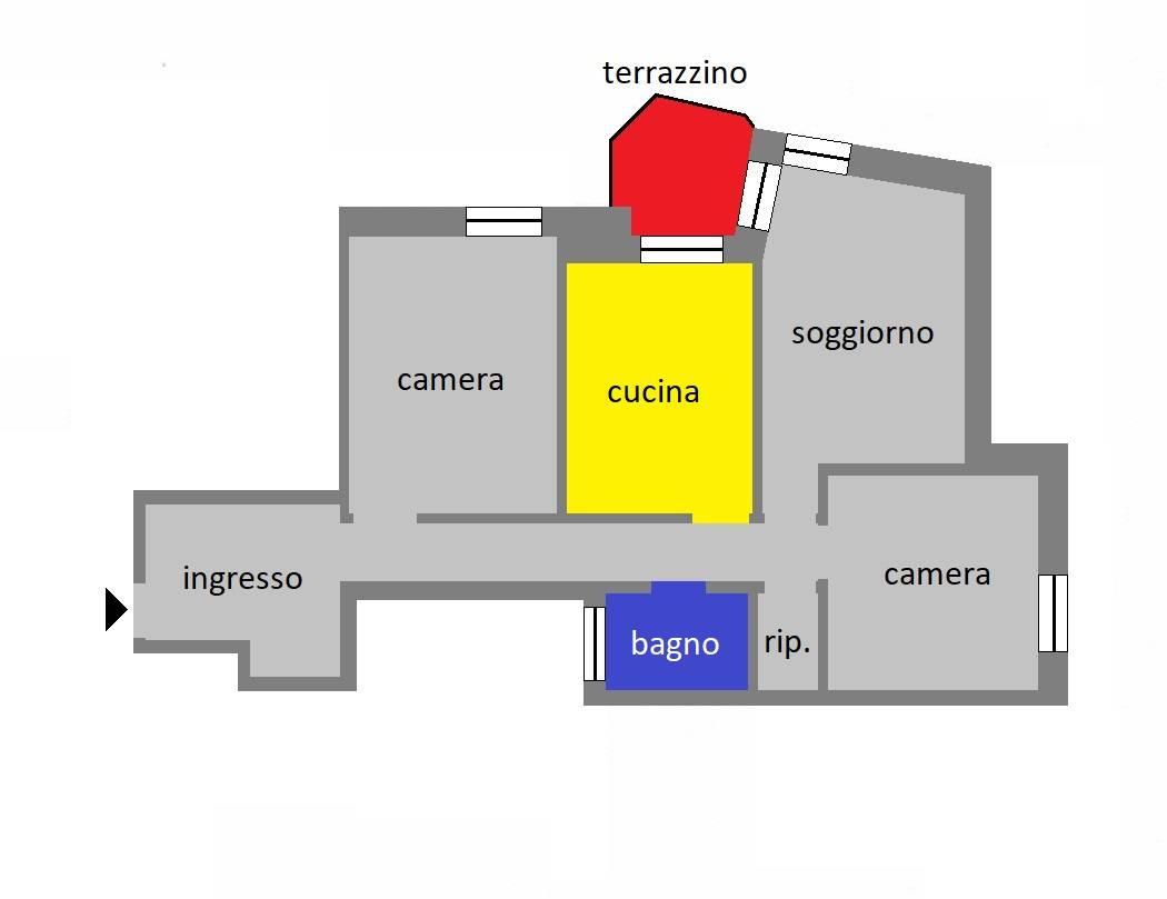 appartamento in vendita a Genova in zona Oregina