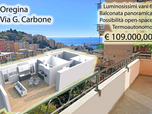 appartamento in vendita a Genova in zona Oregina