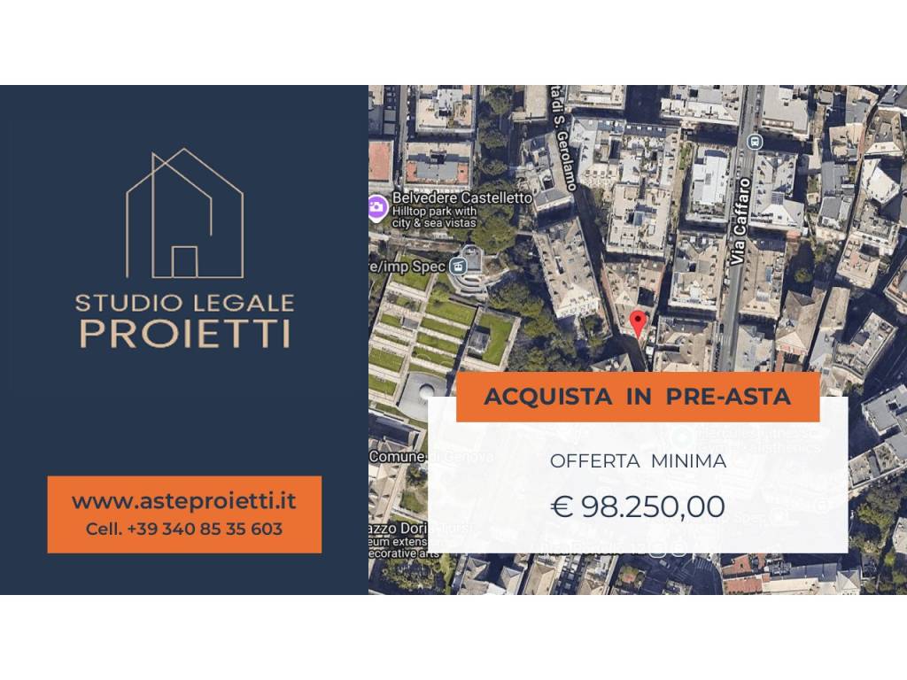 appartamento in vendita a Genova in zona Castelletto