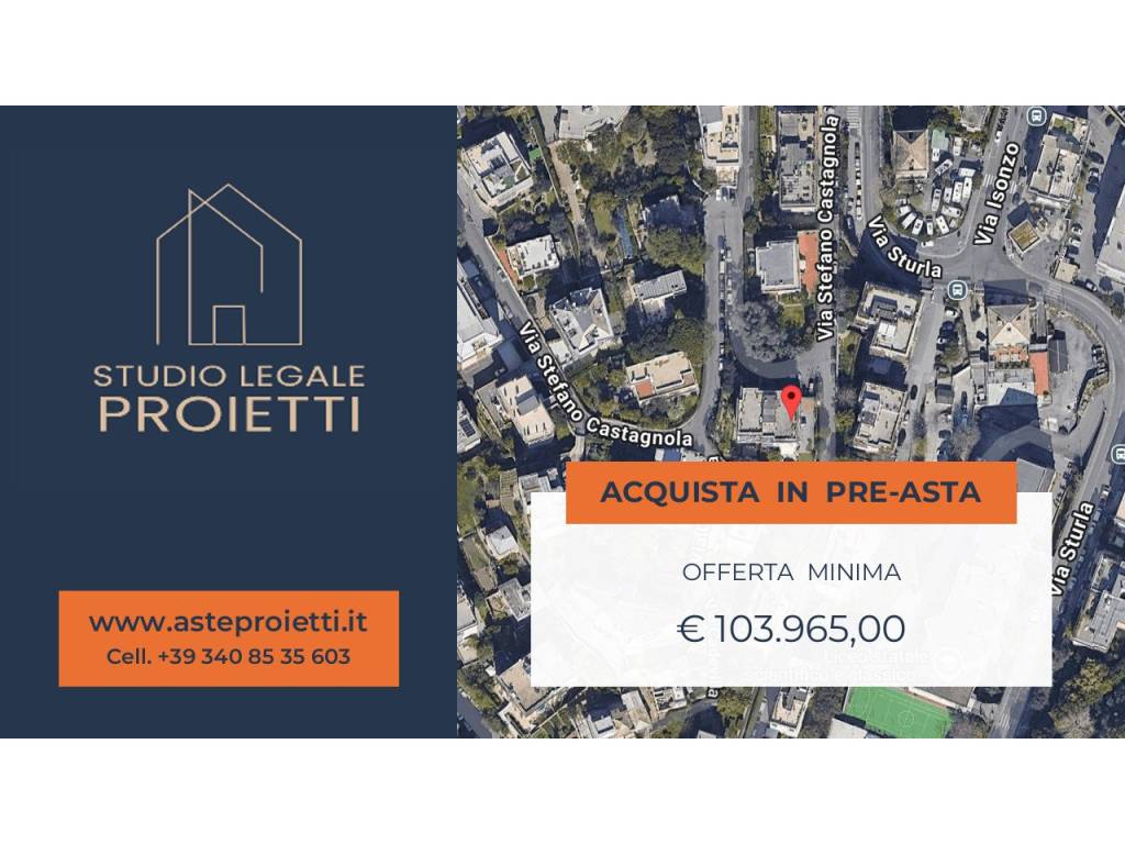 appartamento in vendita a Genova in zona Sturla