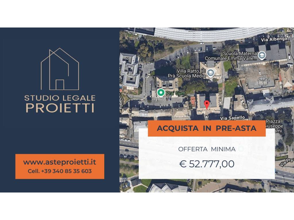 appartamento in vendita a Genova in zona Palmaro / Pra'