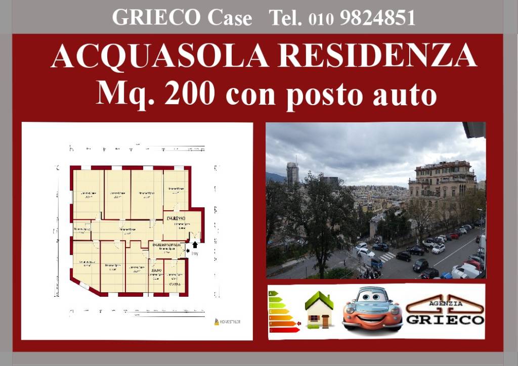 appartamento in vendita a Genova in zona Carignano