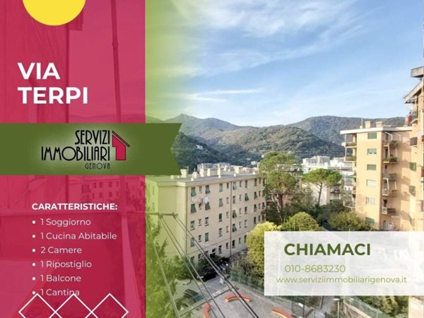 appartamento in vendita a Genova in zona Molassana