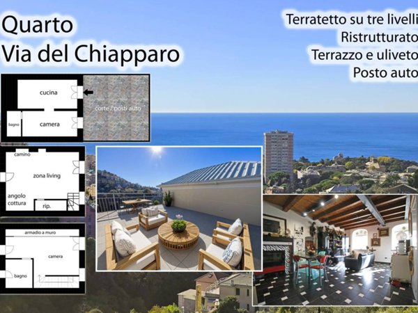 casa indipendente in vendita a Genova in zona Apparizione