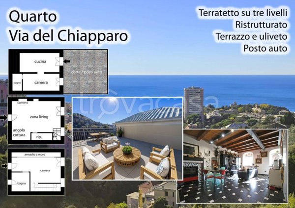casa indipendente in vendita a Genova in zona Apparizione