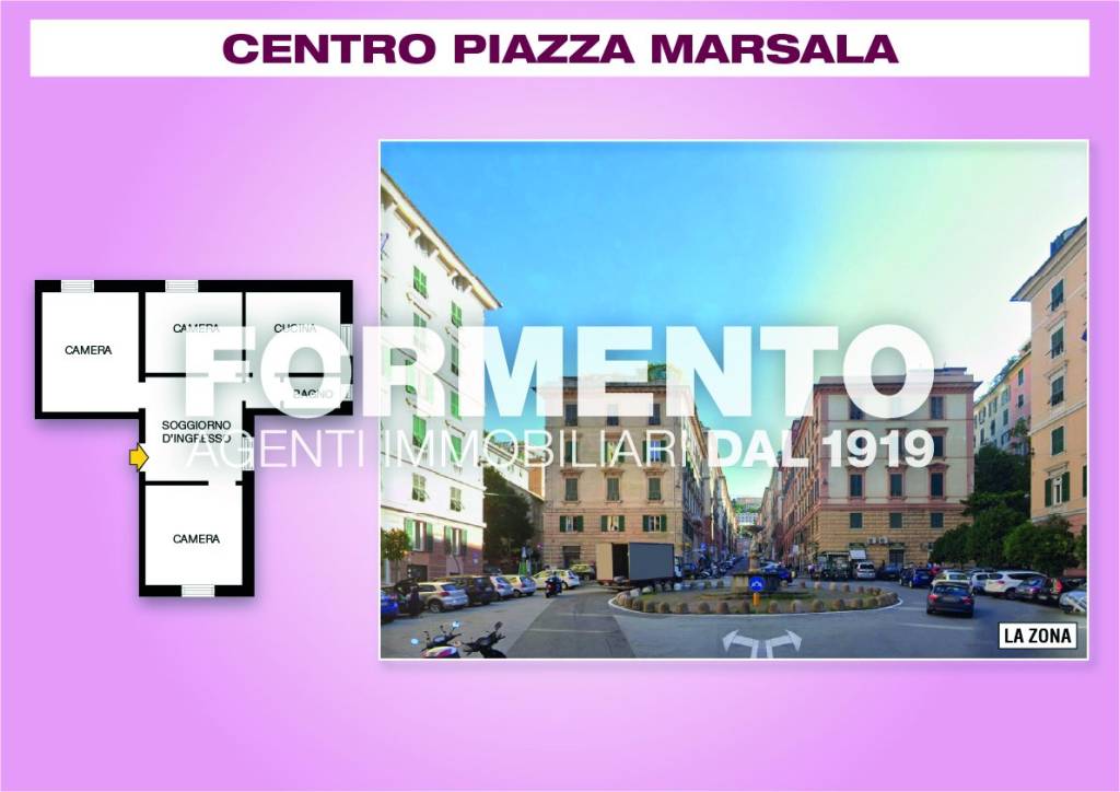 appartamento in vendita a Genova in zona Castelletto
