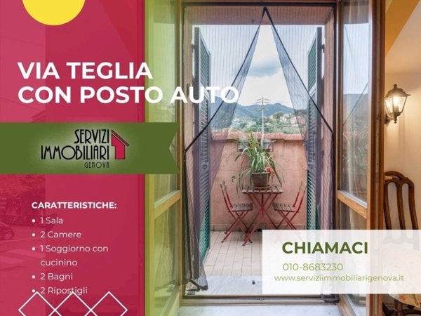 appartamento in vendita a Genova in zona Rivarolo