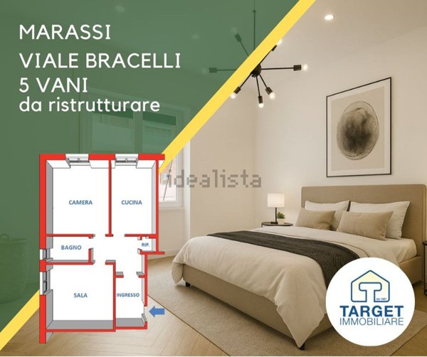 appartamento in vendita a Genova in zona Marassi