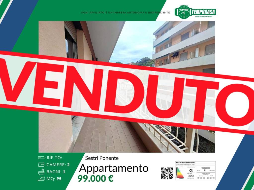 appartamento in vendita a Genova in zona Sestri Ponente
