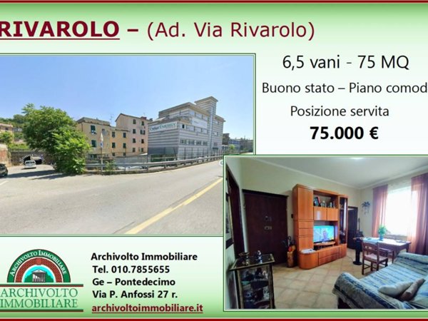 appartamento in vendita a Genova in zona Rivarolo