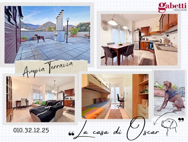 appartamento in vendita a Genova in zona Struppa