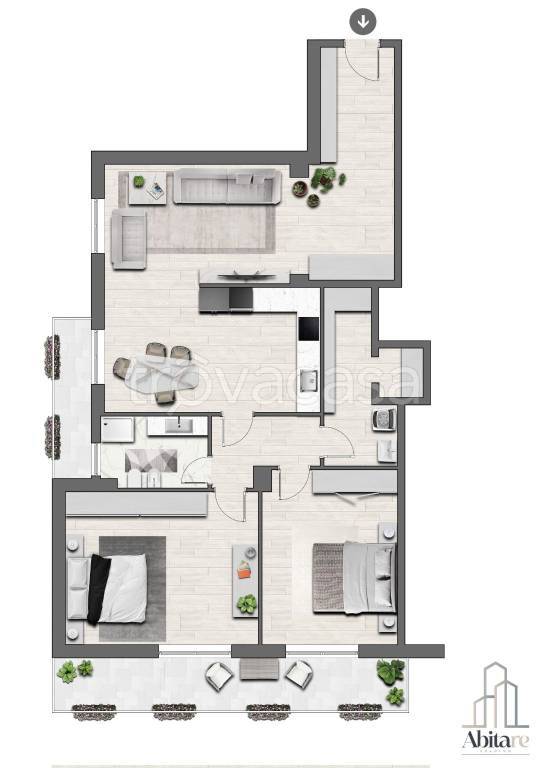 appartamento in vendita a Genova in zona Palmaro / Pra'