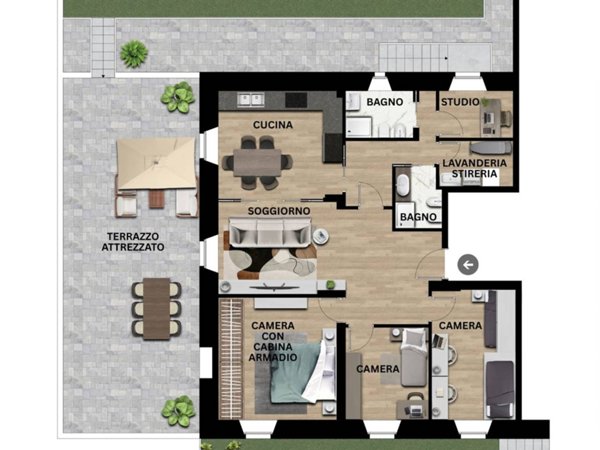 appartamento in vendita a Genova in zona Sestri Ponente