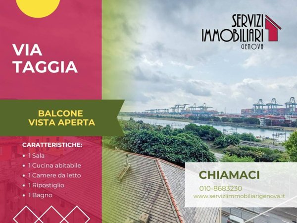 appartamento in vendita a Genova in zona Palmaro / Pra'