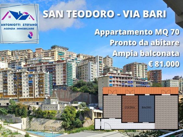 appartamento in vendita a Genova in zona Lagaccio / Granarolo