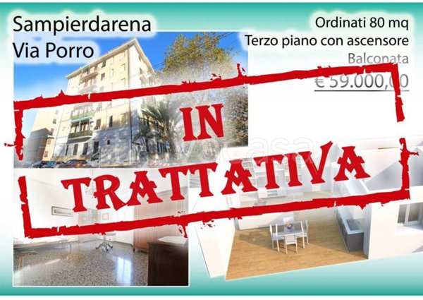 appartamento in vendita a Genova in zona Sampierdarena