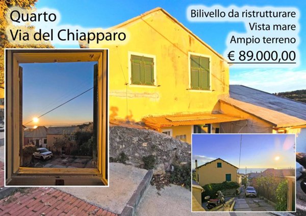 casa indipendente in vendita a Genova in zona Apparizione