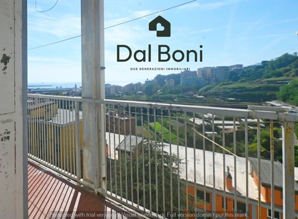 appartamento in vendita a Genova in zona Palmaro / Pra'