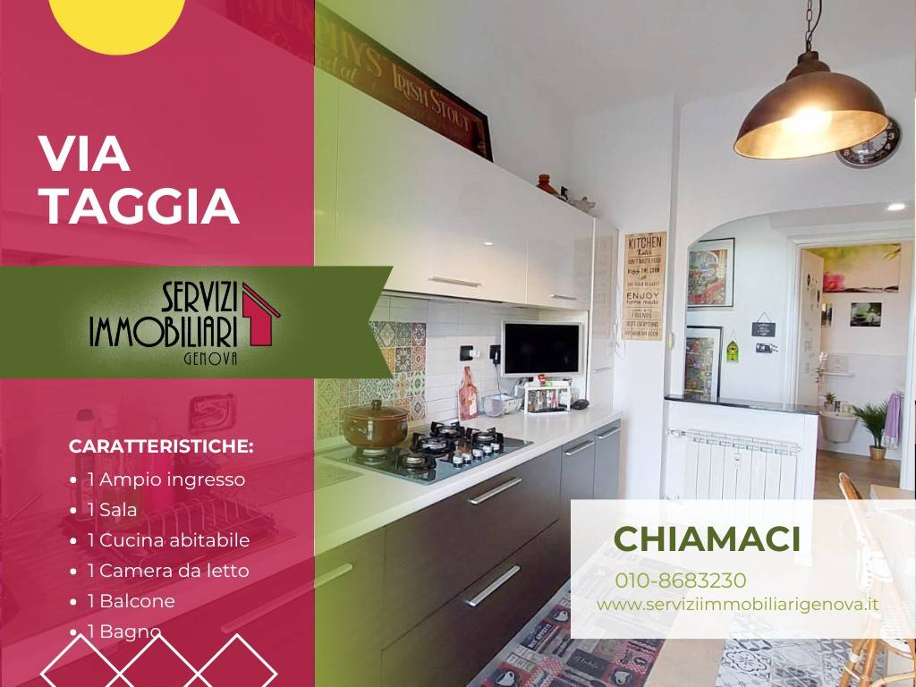 appartamento in vendita a Genova in zona Palmaro / Pra'