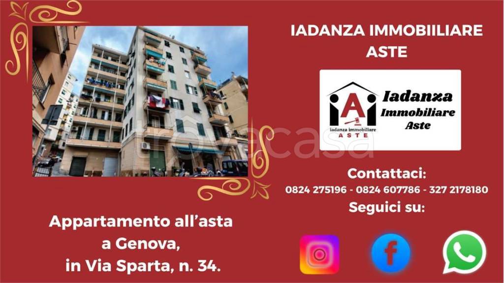 appartamento in vendita a Genova in zona Sestri Ponente