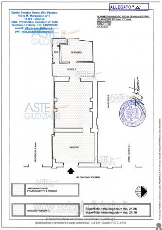negozio in vendita a Genova in zona Sestri Ponente
