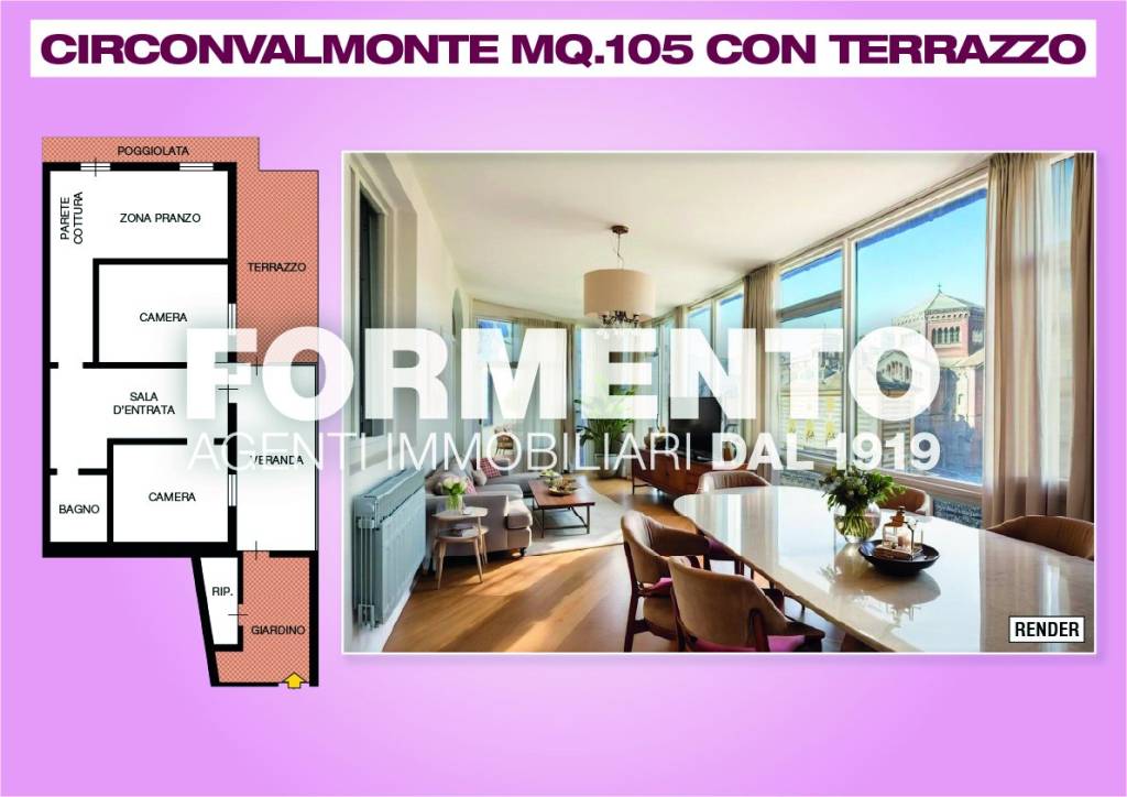 appartamento in vendita a Genova in zona Oregina