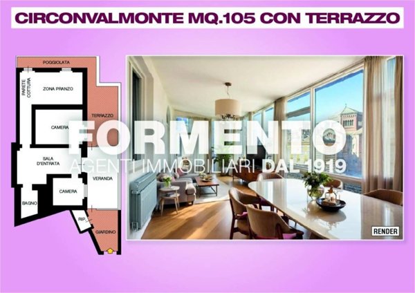 appartamento in vendita a Genova in zona Oregina