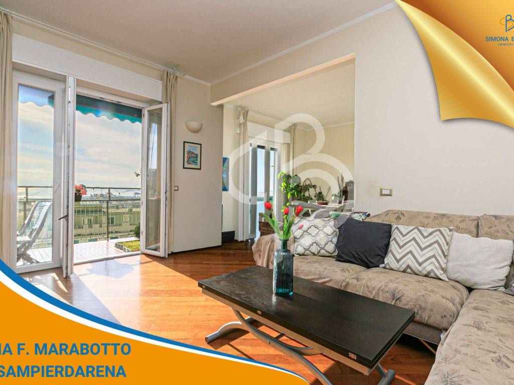 appartamento in vendita a Genova in zona Sampierdarena