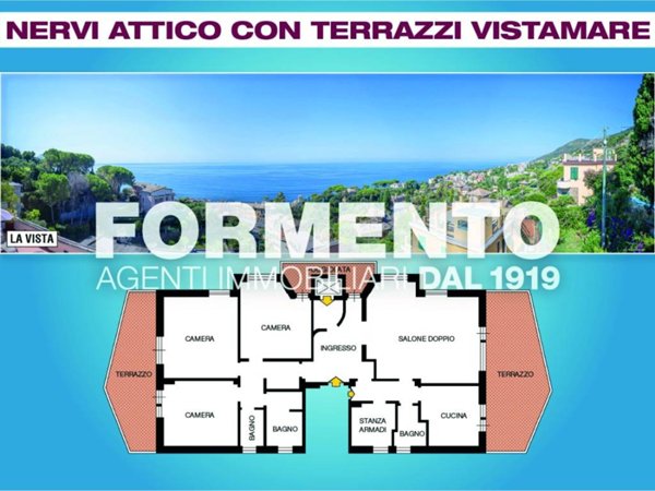 appartamento in vendita a Genova in zona Nervi