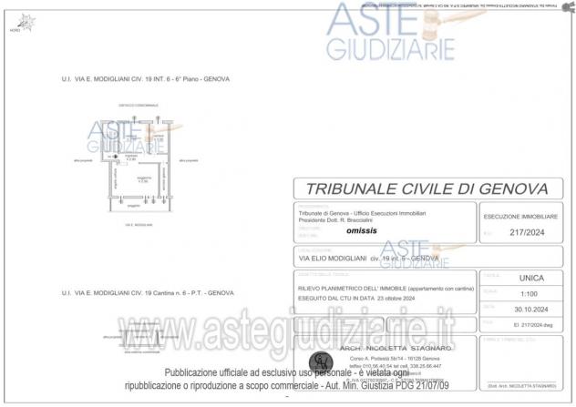 appartamento in vendita a Genova