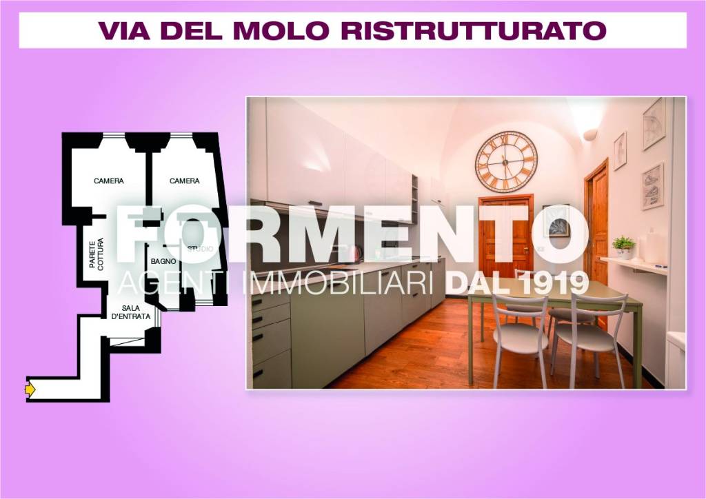 appartamento in vendita a Genova in zona Sottoripa / Maddalena / Molo