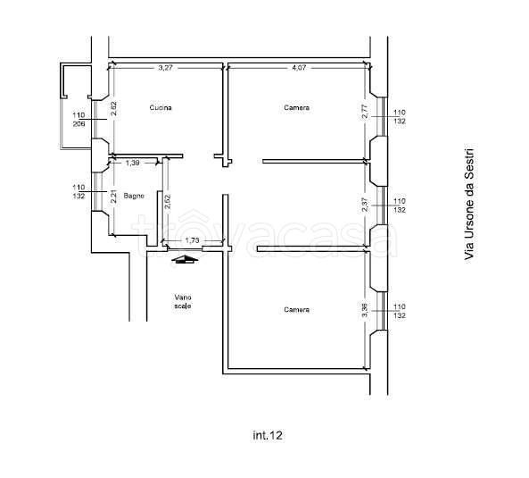appartamento in vendita a Genova in zona Sestri Ponente