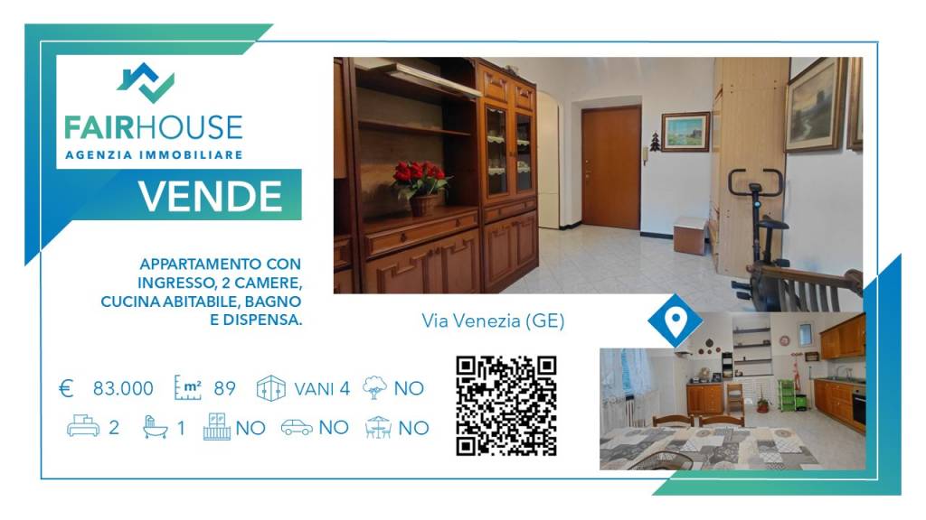 appartamento in vendita a Genova in zona DiNegro