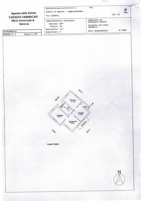 casa indipendente in vendita a Genova in zona Rivarolo