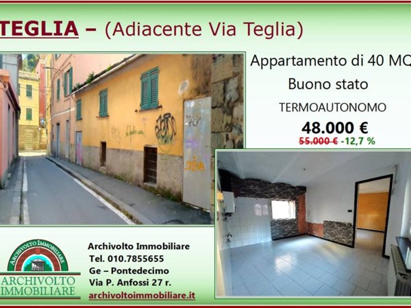 appartamento in vendita a Genova in zona Rivarolo