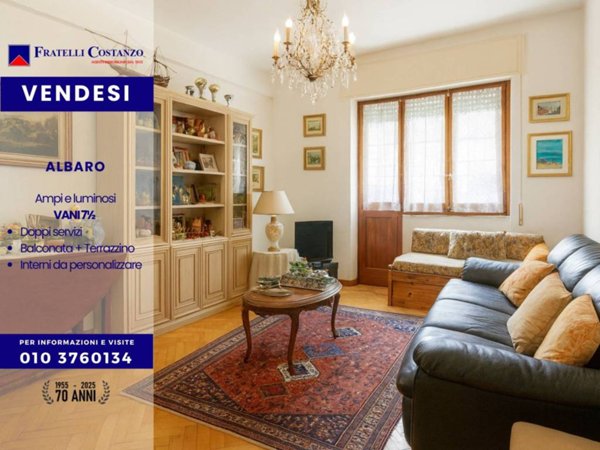 appartamento in vendita a Genova in zona Albaro