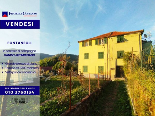 appartamento in vendita a Genova in zona Bavari