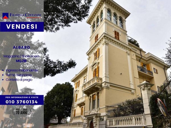 locale commerciale in vendita a Genova in zona Albaro