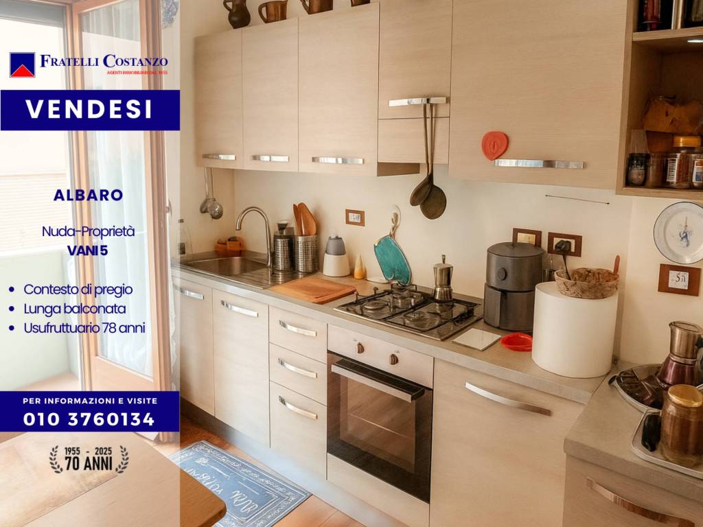 appartamento in vendita a Genova in zona Albaro