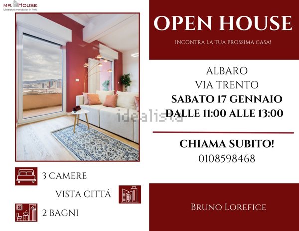 appartamento in vendita a Genova in zona Albaro