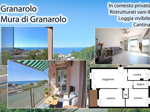 appartamento in vendita a Genova in zona Lagaccio / Granarolo