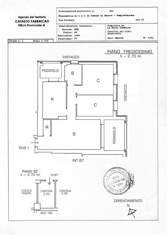 appartamento in vendita a Genova in zona Sampierdarena