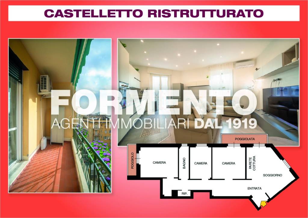 appartamento in vendita a Genova in zona Castelletto