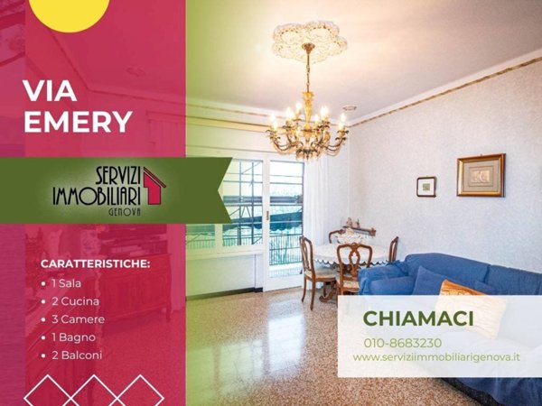 appartamento in vendita a Genova in zona Marassi