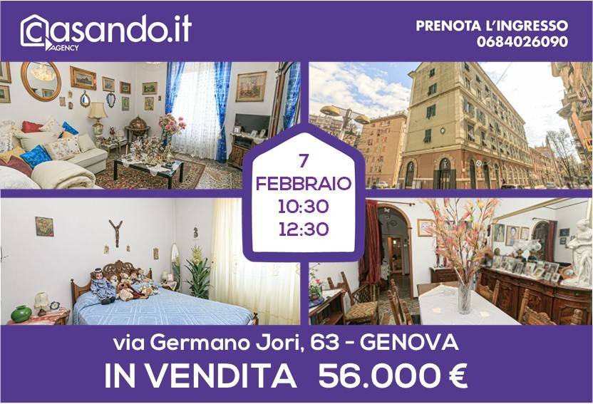 appartamento in vendita a Genova in zona Bolzaneto