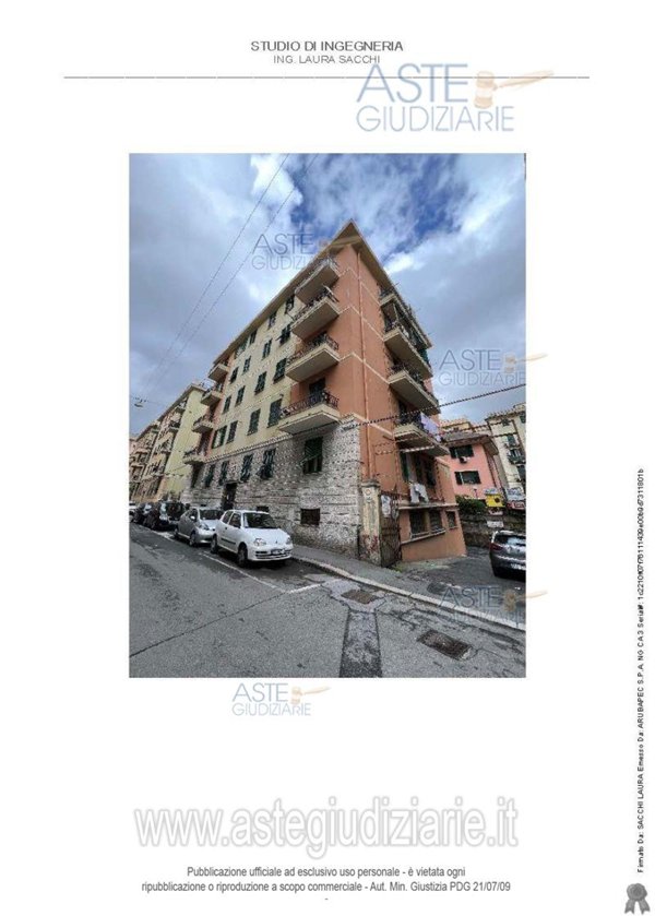 appartamento in vendita a Genova