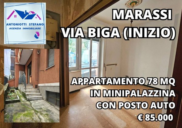 appartamento in vendita a Genova in zona Marassi