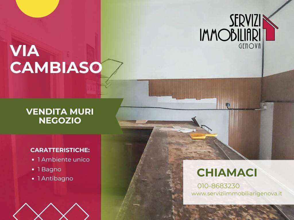 locale commerciale in vendita a Genova in zona Rivarolo